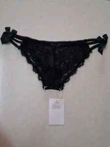 Black Lace Bikini Panty