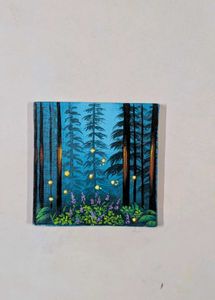 Mini Forest Landscape painting
