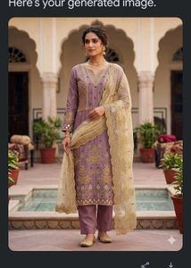 Elegant Embroidered Kurta Set