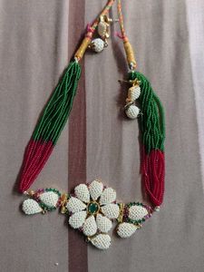 Beautiful Beaded Necklace Set