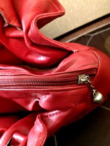 Chic Red Handbag
