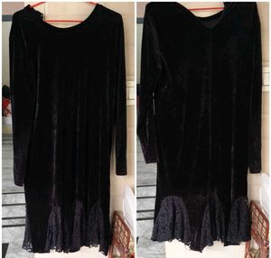 Very Amazing Velvet Shehnel Dress