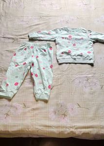 Cute Polka Dot Pajama Set