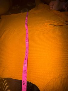 Mustard Yellow Ribbed Zip-Up Top