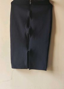 Classic Black Pencil Skirt