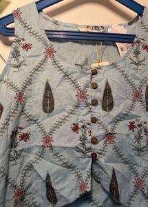 Light Blue Floral Co-ord Set