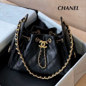 Chanel 25 Mini Handbag Black Grained Calfskin* WD