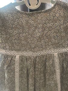Cute Floral Print Dress - UCB