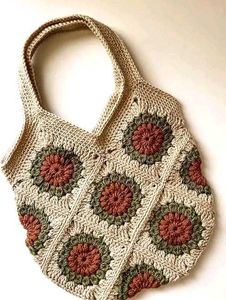 crochet handbag