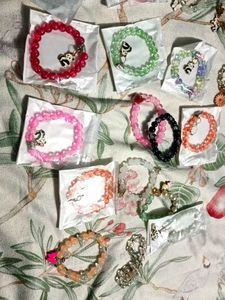 Cute Panda Beaded Bracelets
