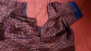 Silk Cotton With Contrast Border