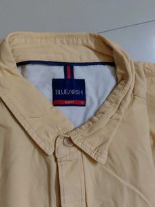 Men's formal Yellow Shirt