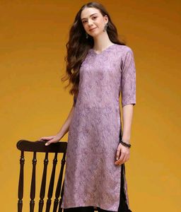 Floral Embroidered Kurta