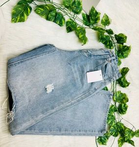Wide Leg Ripped Jeans