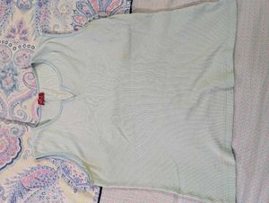 Light Blue Sleeveless Top