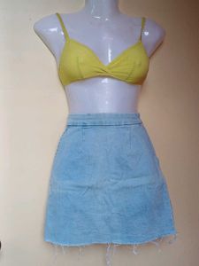 forever 21Denim Mini Skirt