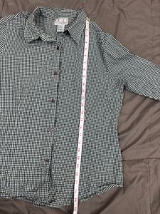Classic Gingham Button-Up Shirt