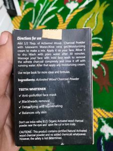 INDUS VALLEY 100% Natural Activated Charcoal Powde