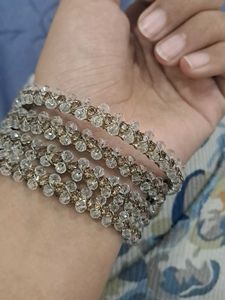 Sparkling Beaded Bracelet Set