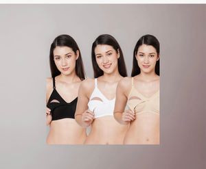 Sale😍Pack of 3 Pregnancy/feeding Comfort Bras