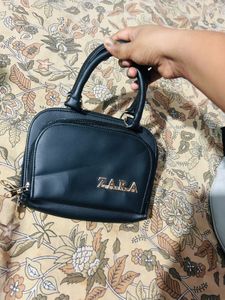 Stylish Black Zara Handbag