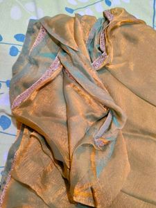 Elegant Silk Blend Saree