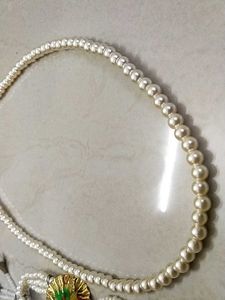 3 piece pearl set Mala, Hathfool &amp; Satka