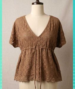 Boho Lace Tunic Top
