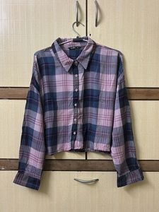 Stylish Plaid Crop Top