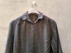 New with tag Korean Chic Plaid Button-Up Shirt