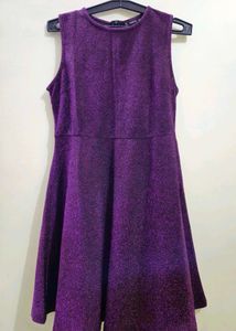 Retrofuturism Shimmery 💜 Dress! 🪻🧊