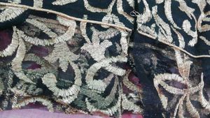 Black Full Embroidered Heavy Blouse