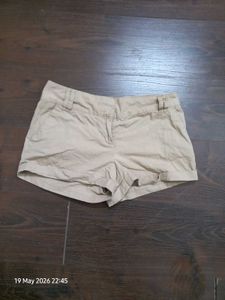 Tan Casual Shorts