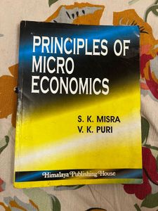 Principles of Micro Economics Book