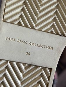 Zara Embroidered &amp; Embellished Sneakers
