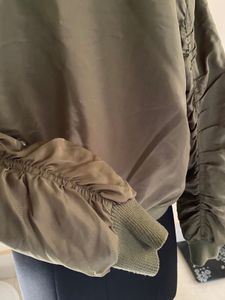 Olive Green Bomber Jacket
