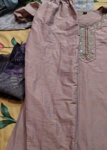 Elegant Embroidered Kurta Set with Dupatta