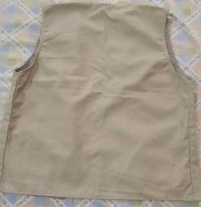 Men's Khaki Utility Vest