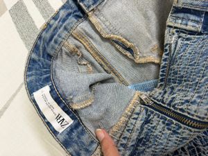 Denim Corset Top