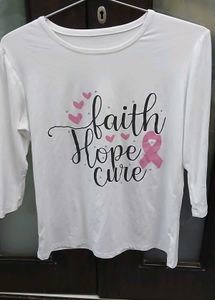 Faith Hope Cure T-Shirt - L Size