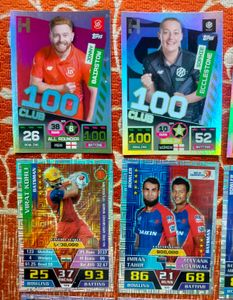 Ipl 2016 And Hundred League 2022 Mix cards
