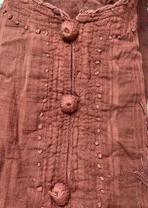 Embroidered Cotton Kurta for women’s 😍