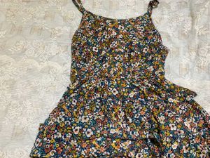 Floral Tiered midi Dress