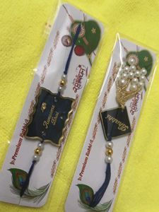 very beautiful bhaiya bhabhi Rakhi set