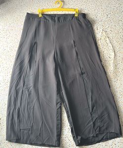 Stylish Wide-Leg Palazzo half long Pants