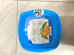 Joyful Nice Food Containers - 3 Piece Set