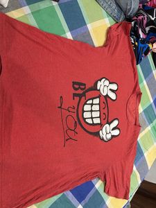 Red Graphic T-Shirt