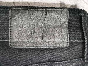 Pepe Jeans Black Straight Fit Jean