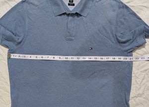 Tommy Hilfiger Men's Blue Polo T-Shirt