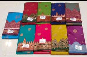 💝 🔥 FREE SILVER COINS 🥳 SAREE